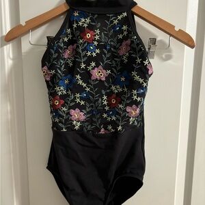 Suffolk Embroidered Ballet Leotard